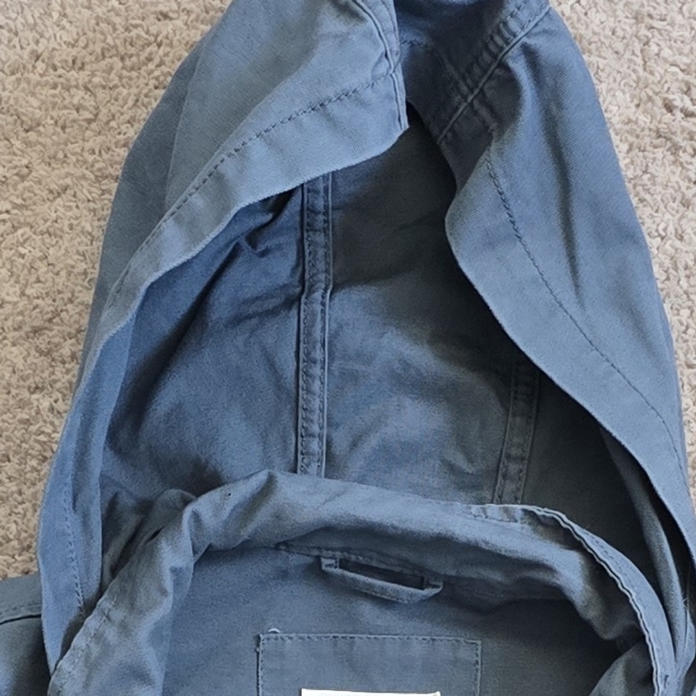 Universal Thread Blue Utility Jacket Women's Medi… - image 2